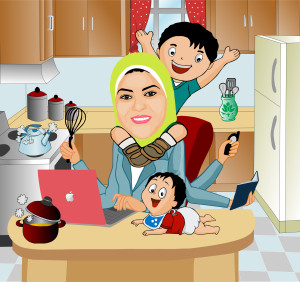 مديرة البيت العصرية