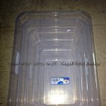 علب شفافة -مقاسات مختلفة